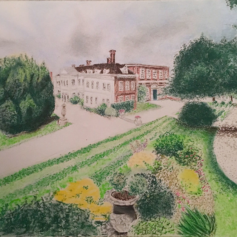 Gosfield Drawing by Paul